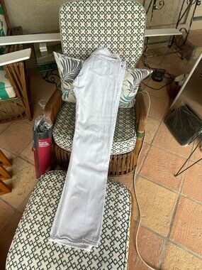 Vintage Burberry Brit Swaine Off-White Mens Jeans - 34"Lx34"W